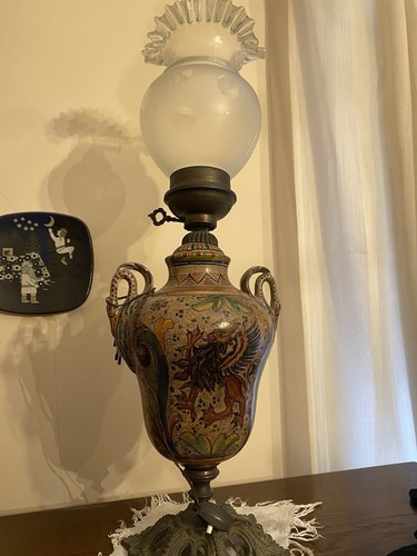 Lampada vintage ceramica - lampada,