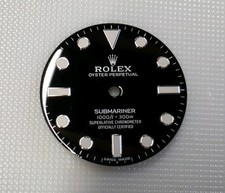 Quadrante data nero 40 mm per