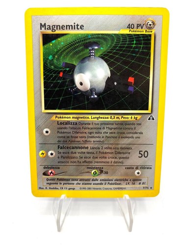 Carta pokemon magnemite - carta,