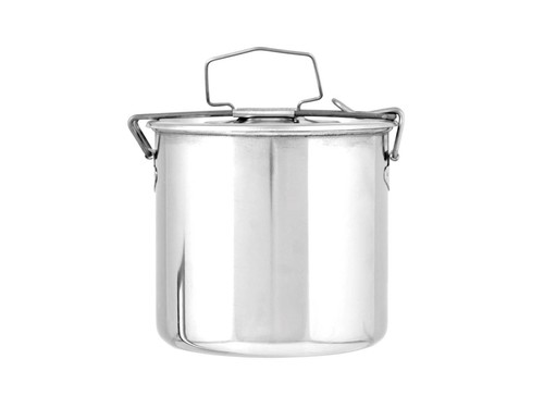 Portavivande tondo inox con - tondo,
