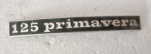 Scritta fregio 125 primavera - scritta,