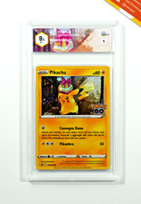 Pokemon GRAAD 9.5 Pikachu #SWSH234 Pokemon Go Tin Promo 2022 Italiano