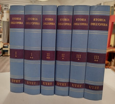 STORIA DELL'OPERA Guglielmo Barblan Alberto Basso UTET completa