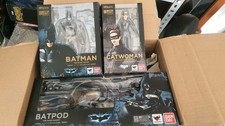 Sh Figuarts Bandai Batpod The Dark Knight Più Batman E Catwoman