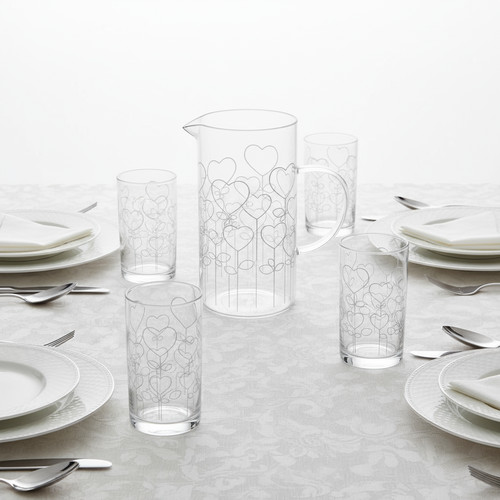 Brocca vetro borosilicato - brocca,
