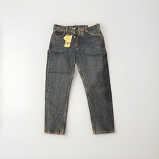 Jeans Zara slim cropped blu