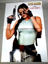 Tomb Raider poster - Lara Croft tamaño real modelo Lara Weller