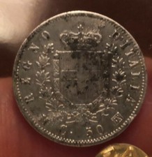 50 Centesimi 1863 Milano