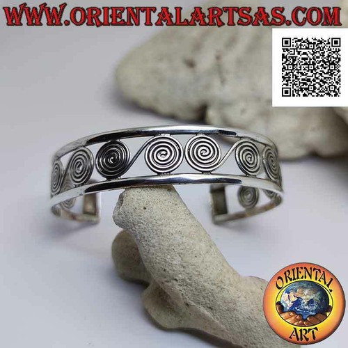Bracciale rigido argento - bracciale,