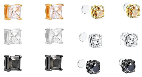 Orecchini magnetici clip - , on