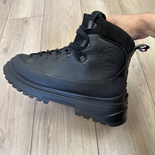 Canada goose black leather - black,