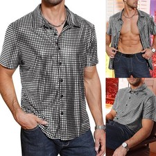Camicia uomo argento