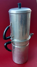 Caffettiera Vintage Napoletana Di Alluminio vintage 6 tazze