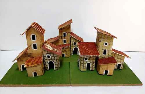 Presepe rossi rosa set - presepe, 3