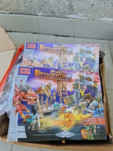 Mega bloks dragons - bloks, crystal