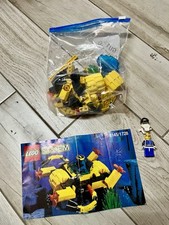 Lego 6145 Crystal Crawler Aquanauts Completo Con Istruzioni