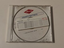 FRANCO BATTIATO Il ballo del potere CD singolo PROMO MASTER RARO RADIO EDIT 1998
