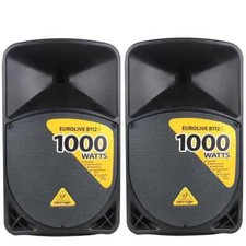 BEHRINGER EUROLIVE B112D coppia casse speaker diffusori amplificati 1000 watt