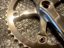 Nos OFMEGA Super Competizione Cranks 170mm 144BCD + Nos OFMEGA 48T 1/8 Chainring