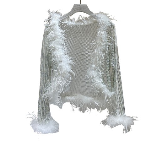 Donna strass trasparente - strass,