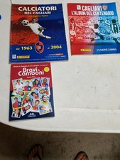 Blocco Di 3 Libri Del Cagliari Calcio Scudetto Figurine Gigi Riva