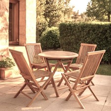 SET TAVOLO + 4 SEDIE DA