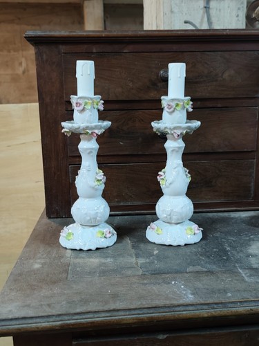 Coppia lumi ceramica - di, in