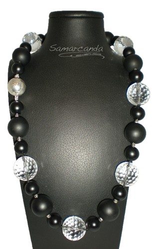 Collana cristallo rocca - in,