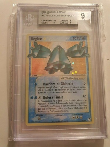 Pokemon beckett regice gold - pokemon,