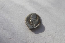 Antica moneta in argento, Grecia Corinto IV secolo a.C.