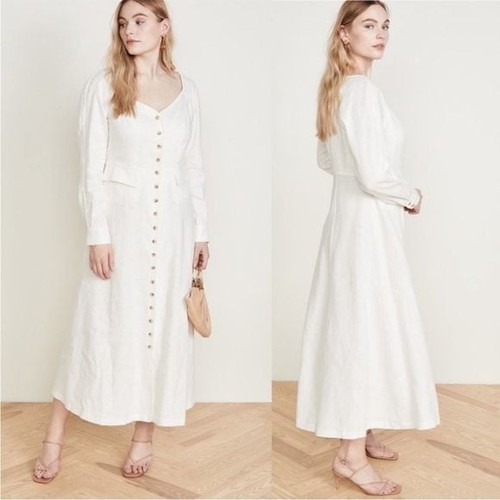 Abito camicia bianco con