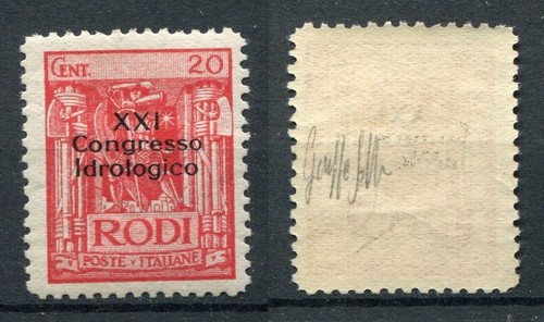 Egeo 1930 congresso idrologico - 1930,