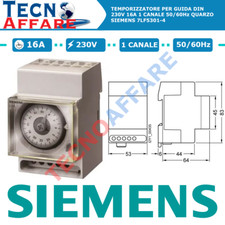 Temporizzatore Analogico per Guida DIN 1 Canale Quarzo Siemens 7LF5301-4