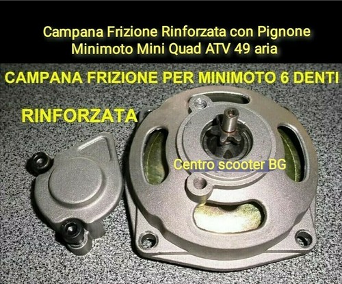 Campana frizione minimoto mini - campana,