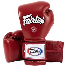 Guantoni da boxe Fairtex, BGV9, stile messicano, rosso