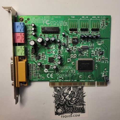 Scheda audio creative - scheda,