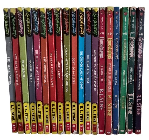 Lot assorted l stine - assorted, l.
