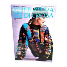 Filatura di Crosa Knitting Pattern Book Magazine Autumn- Winter 1988 Collection