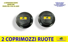 Coppia 2 coprimozzi ruote per  Panda dal 1986 al 2003 1a  vecchia serie kit