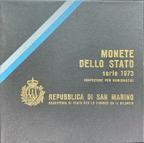Cofanetto san marino fdc 1973 - san,