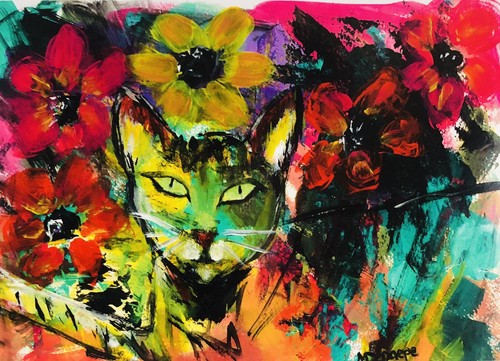 Greeting card - greeting, (wild