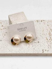 Orecchini donna perla oro