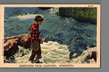 CARTOLINA AUGURI DA ALMELUND