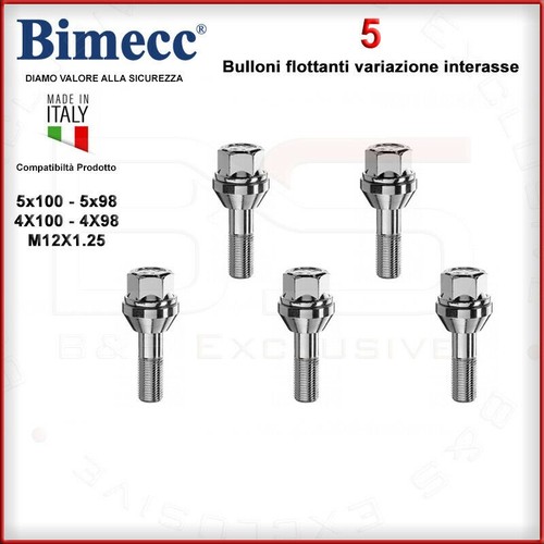 Bulloni flottanti variazione