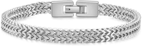 Bracciale uomo acciaio - bracciale,