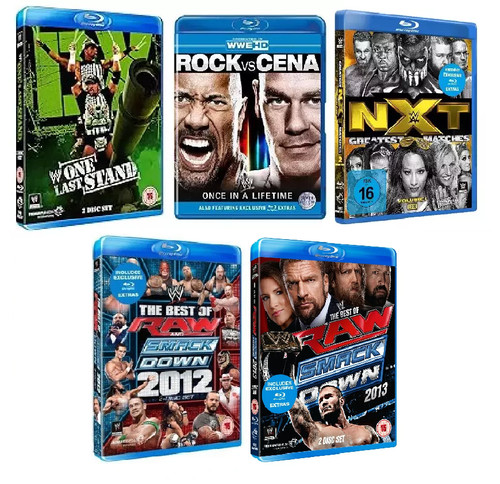 Wwe blu ray - blu, originali