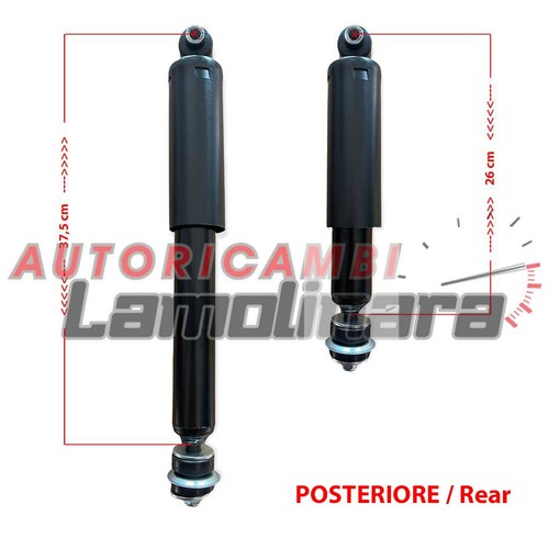 Ammortizzatori posteriori fiat - posteriori,