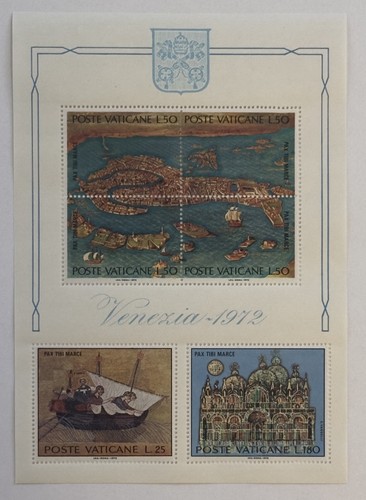 Vaticano 1972 foglietto - 1972,