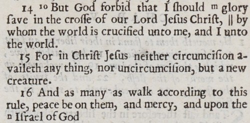 Galatians cross of christ - of,