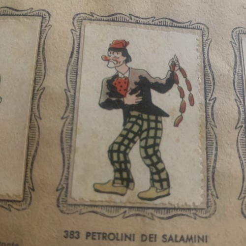 Figurina 383 maschere - figurina, n.383